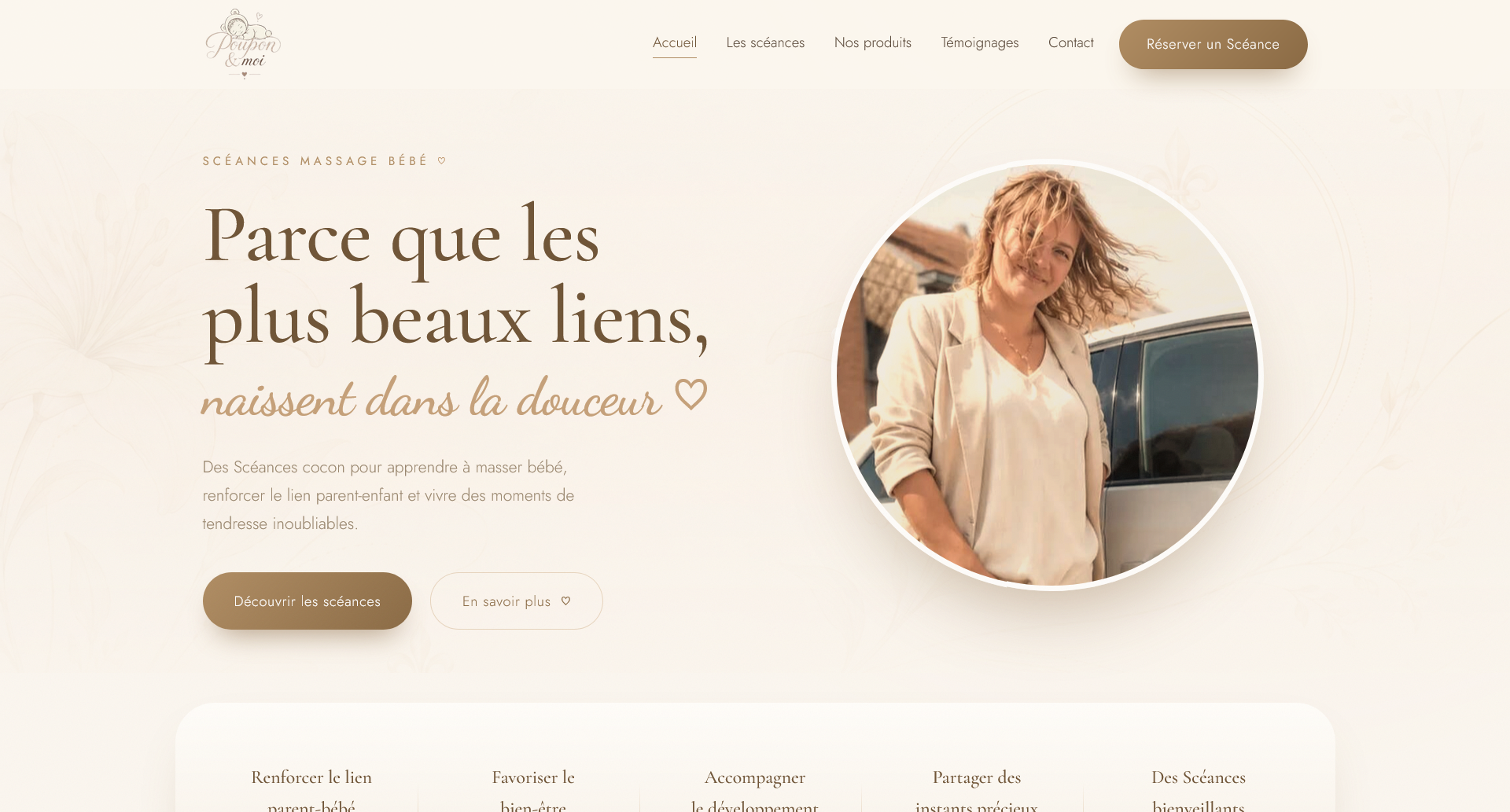 Poupon et moi — site dédié à la petite enfance